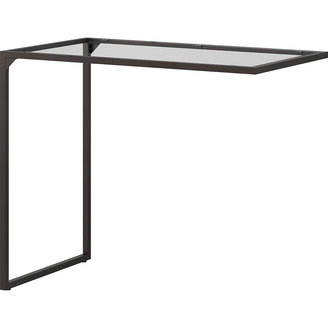 Promo ???? Bush Furniture Anthropology Glass Top Non Handed Desk Return ???? 1 Promo ???? Bush Furniture Anthropology Glass Top Non Handed Desk Return ????