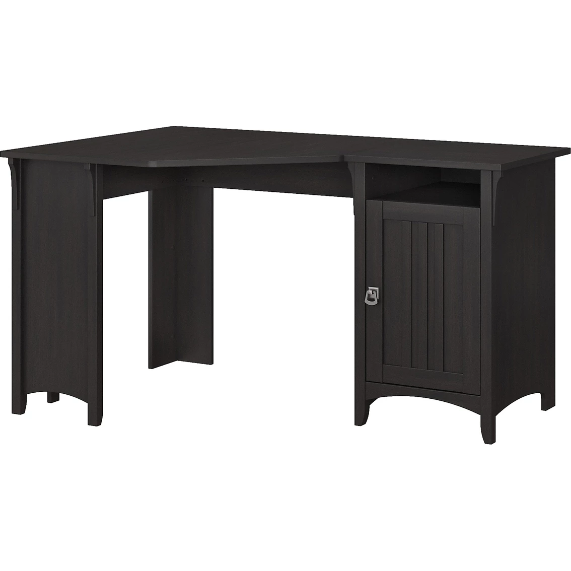 Buy ???? Bush Furniture Salinas 55 In. Wide Corner Desk With Storage ???? 3 Buy ???? Bush Furniture Salinas 55 In. Wide Corner Desk With Storage ???? - Image 3