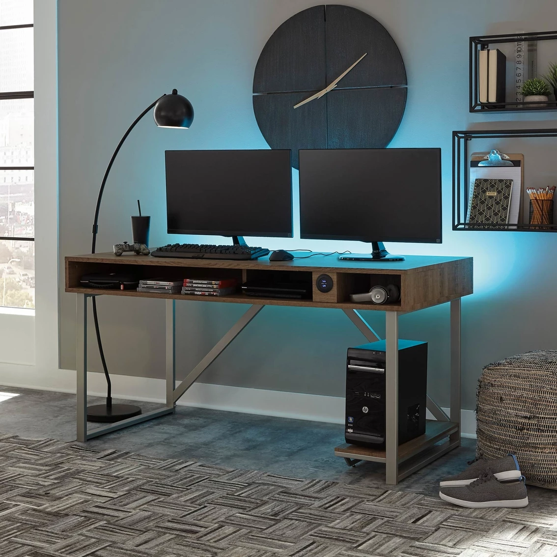 Brand new ???? Signature Design By Ashley Barolli Gaming Desk ???? 5 Brand new ???? Signature Design By Ashley Barolli Gaming Desk ???? - Image 5