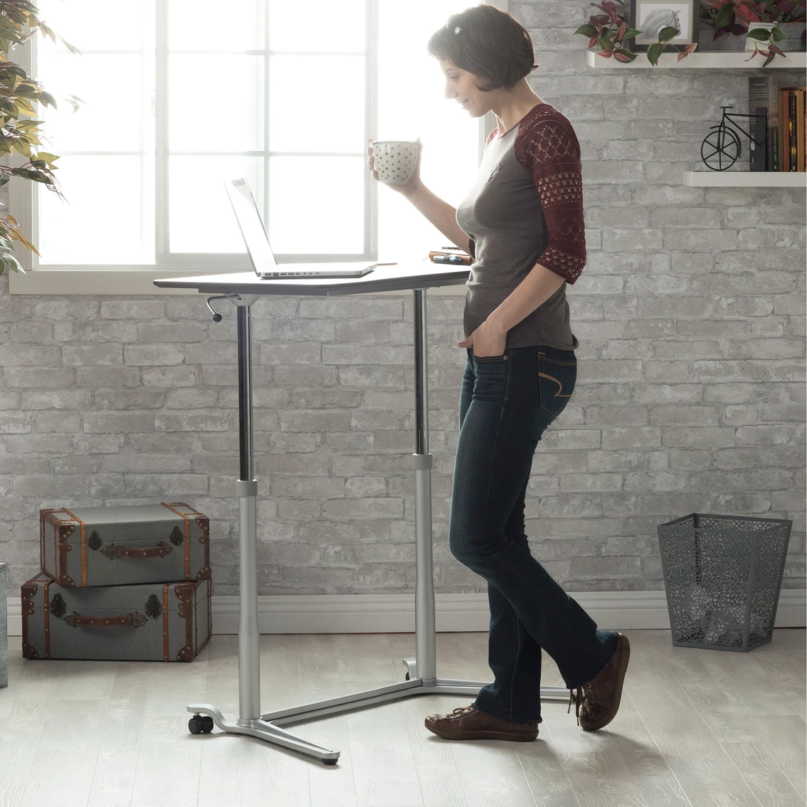 Hot Sale ???? Calico Designs Sierra Adjustable Height Desk ???? 5 Hot Sale ???? Calico Designs Sierra Adjustable Height Desk ???? - Image 5