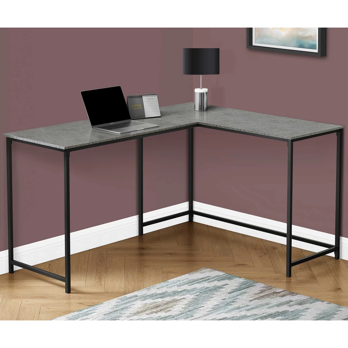 Best Pirce ???? Chelsea Home Stone-Look Finish Computer Desk ???? 1 Best Pirce ???? Chelsea Home Stone-Look Finish Computer Desk ????