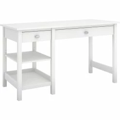 Best reviews of ???? Bush Furniture Broadview Computer Desk With Open Storage ????