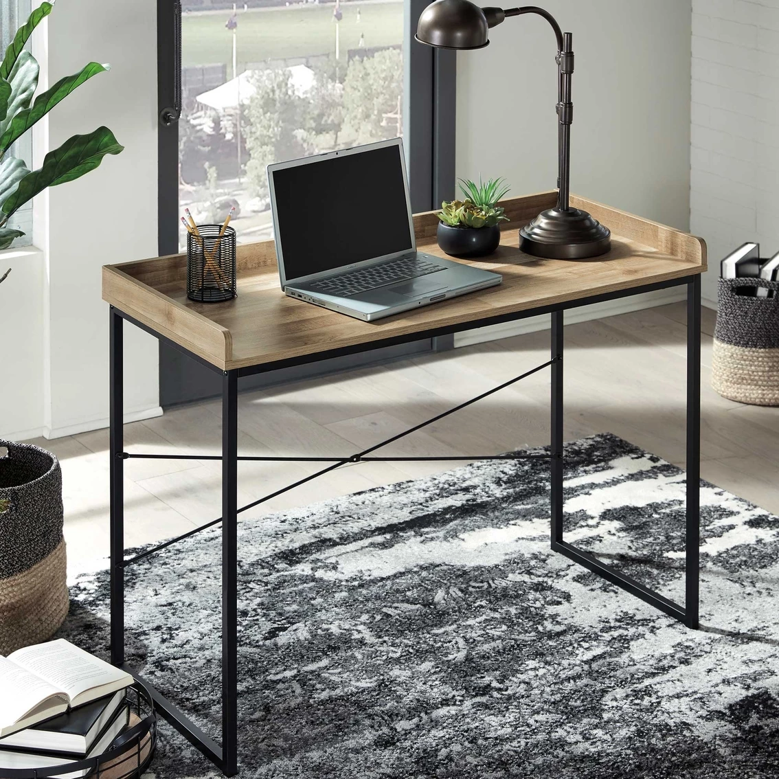 Cheapest ???? Signature Design By Ashley Gerdanet Home Office Desk ???? 6 Cheapest ???? Signature Design By Ashley Gerdanet Home Office Desk ???? - Image 6