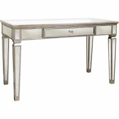 Fellowes shop 34 Best Sale ❤️ Abbyson Orwell Mirrored Desk 🎁