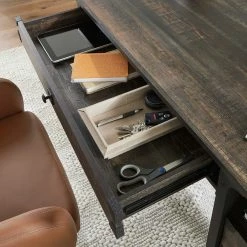 Flash Sale ???? Sauder Industrial Computer Desk With Storage ⌛ -Fellowes shop unnamed file 1179