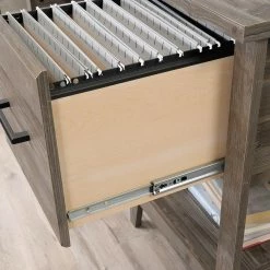 Best reviews of ✨ Sauder Single Pedestal Desk With Filing Drawer 🌟 -Fellowes shop unnamed file 1185