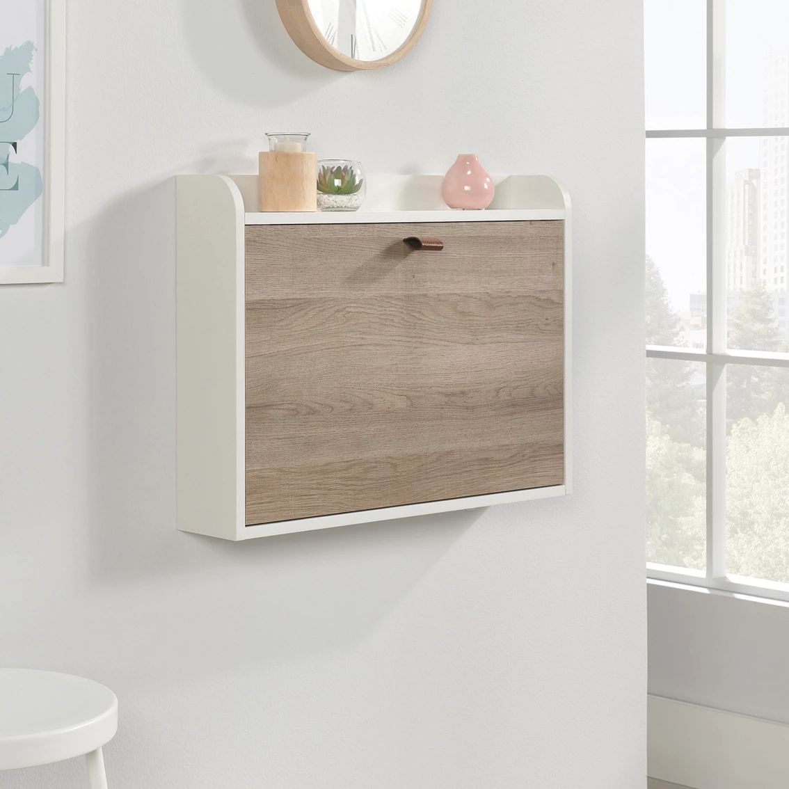 Hot Sale ???? Sauder Anda Norr Wall Mount Desk ???? 1 Hot Sale ???? Sauder Anda Norr Wall Mount Desk ????