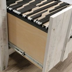 Cheap ✔️ Sauder Rustic L Shaped Desk In White Plank ???? -Fellowes shop unnamed file 1241