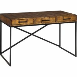 Buy 🛒 Coast To Coast Accents Three Drawer Writing Desk 🥰 -Fellowes shop unnamed file 1263