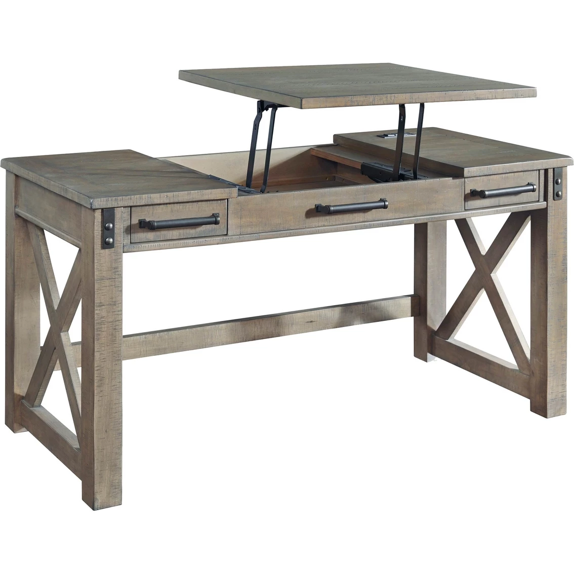 Buy ✨ Signature Design By Ashley Aldwin Home Office Lift Top Desk ???? 2 Buy ✨ Signature Design By Ashley Aldwin Home Office Lift Top Desk ???? - Image 2