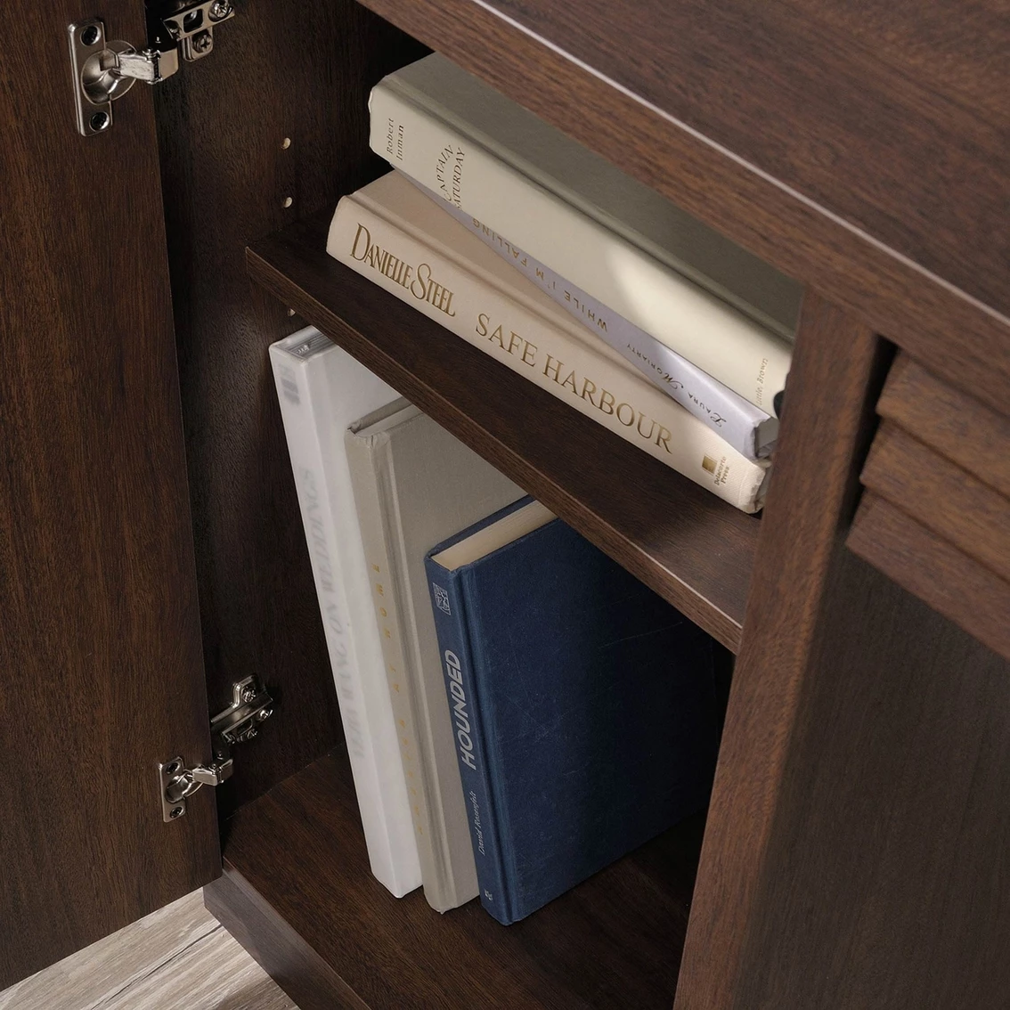 Promo ???? Sauder Englewood Double Pedestal Computer Desk ???? 6 Promo ???? Sauder Englewood Double Pedestal Computer Desk ???? - Image 6