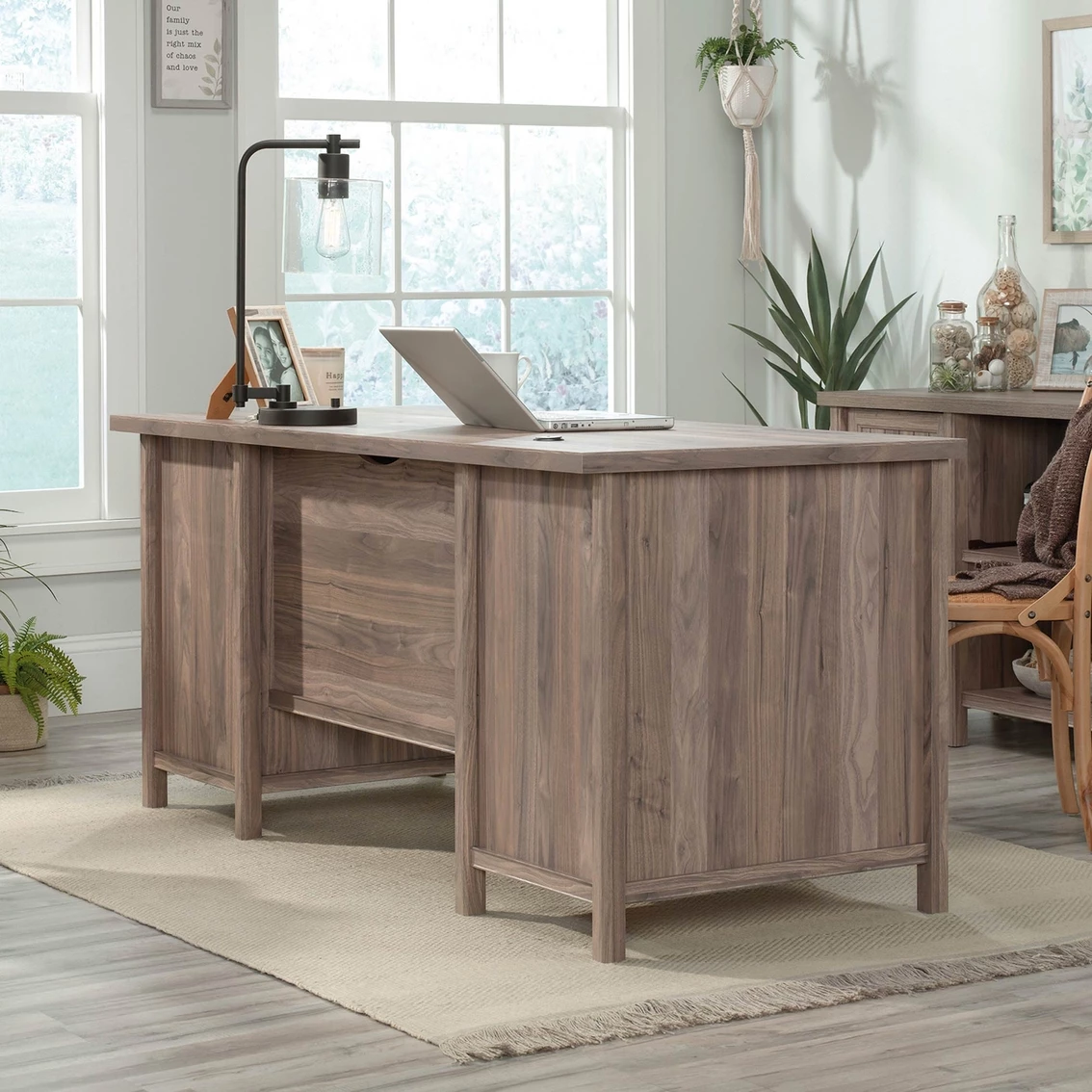 Best Sale ???? Sauder Costa Washed Walnut Executive Computer Desk ???? 2 Best Sale ???? Sauder Costa Washed Walnut Executive Computer Desk ???? - Image 2