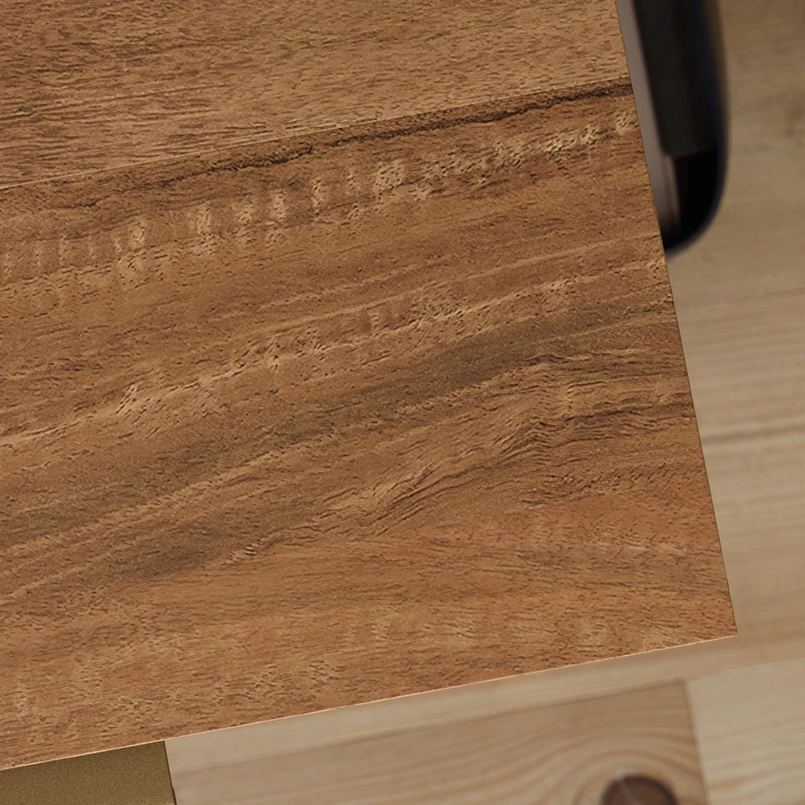 Best deal ✔️ Sauder Modern L Shaped Desk With Gold Frame ❤️ 2 Best deal ✔️ Sauder Modern L Shaped Desk With Gold Frame ❤️ - Image 2