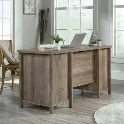 New ⭐ Sauder Costa Washed Walnut Office Desk With Drawers ???? -Fellowes shop unnamed file 1393