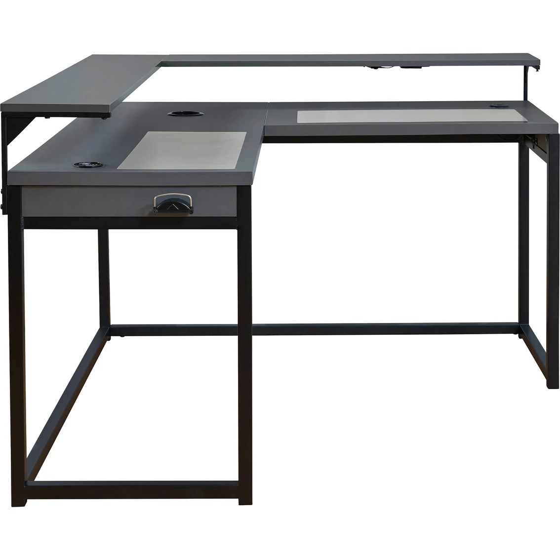 Budget ❤️ Signature Design By Ashley Lynxtyn L-Desk ???? 2 Budget ❤️ Signature Design By Ashley Lynxtyn L-Desk ???? - Image 2