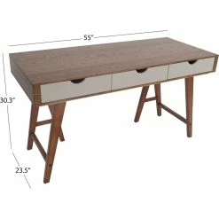 Promo ???? Abbyson Maxwell Desk With Drawers ✨ -Fellowes shop unnamed file 1446