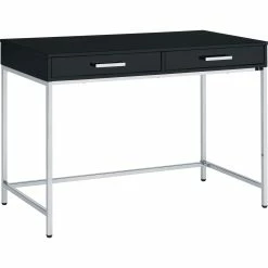 Best reviews of 🔥 OSP Home Furnishings Vivos Black Desk ❤️