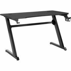 Budget 🎉 OSP Home Furnishings Ghost Battlestation Gaming Desk 🔔