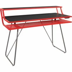 Alternative view of Discount ⭐ OSP Home Furnishings Glitch Battlestation Gaming Desk ✨