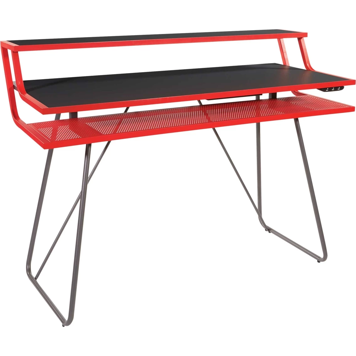 Discount ⭐ OSP Home Furnishings Glitch Battlestation Gaming Desk ✨ 2 Discount ⭐ OSP Home Furnishings Glitch Battlestation Gaming Desk ✨ - Image 2