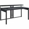 Best deal 🌟 OSP Home Furnishings Adaptor 63 In. Gaming Desk ✔️