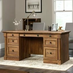 Cheapest ✔️ Sauder Palladia Executive Desk ⌛