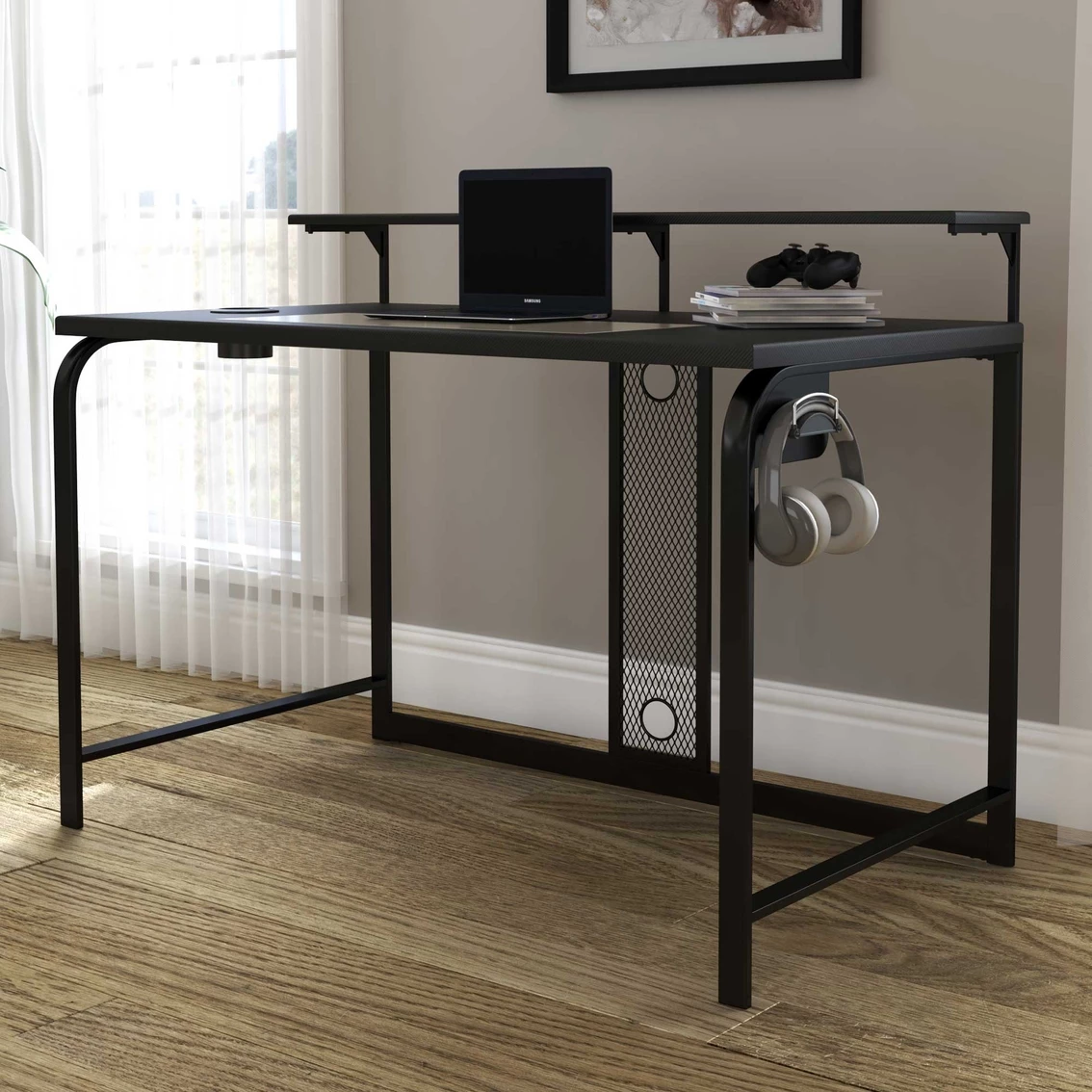 Promo ⌛ Signature Design By Ashley Lynxtyn 48 In. Home Office Desk ???? 6 Promo ⌛ Signature Design By Ashley Lynxtyn 48 In. Home Office Desk ???? - Image 6