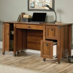 Alternative view of Discount ???? Sauder Carson Forge Computer Desk ????