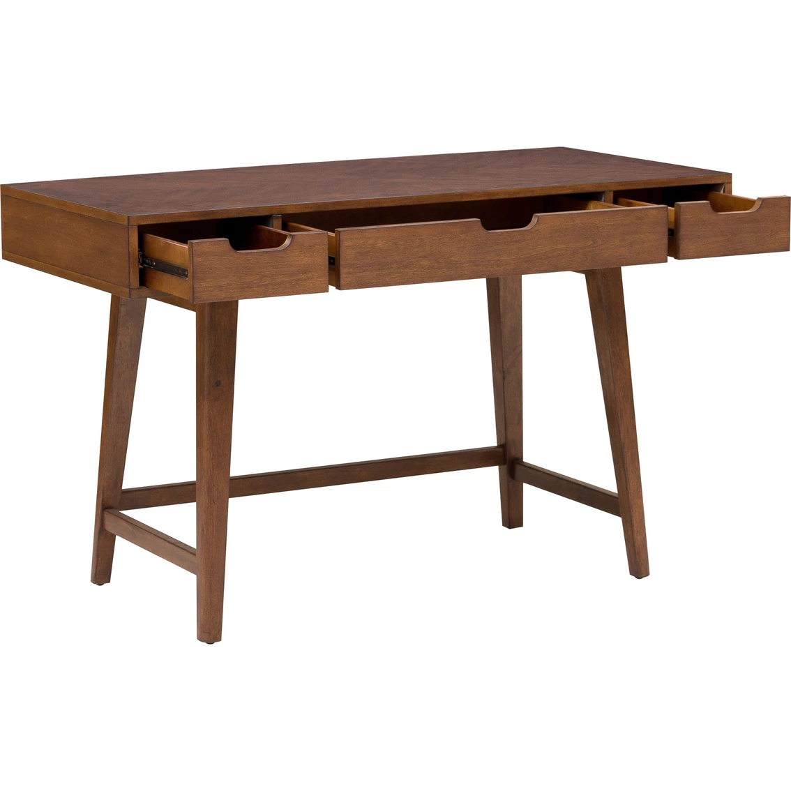 Promo ???? Accentrics Home Mid Century Writing Desk, Walnut ???? 3 Promo ???? Accentrics Home Mid Century Writing Desk, Walnut ???? - Image 3