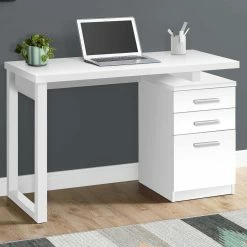 Brand new ✔️ Chelsea Home Furniture Computer Desk 48 In., White Left Or Right Facing ????
