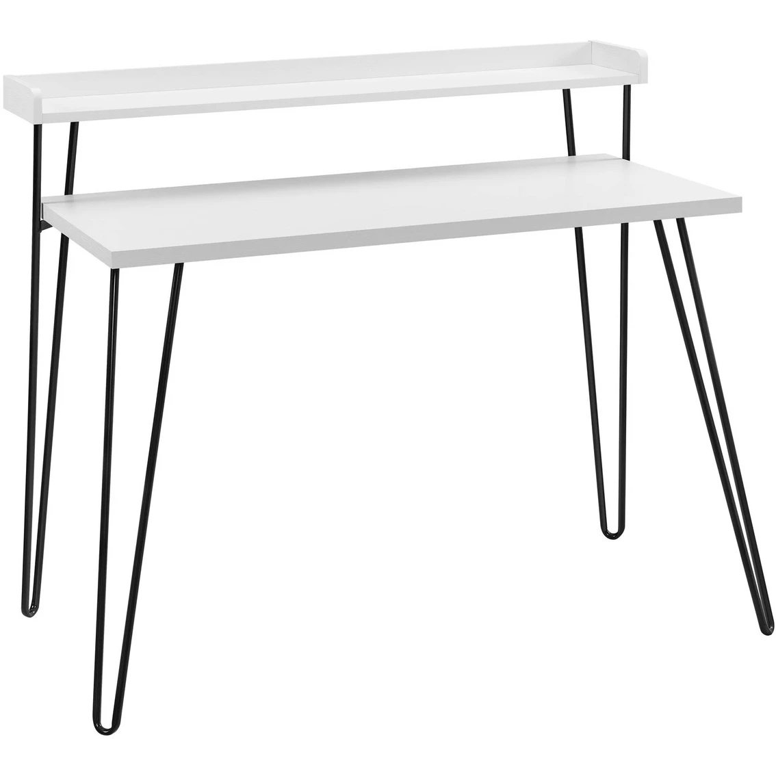 Discount ???? DHP Ameriwood Home Haven Retro Computer Desk With Riser White ???? 1 Discount ???? DHP Ameriwood Home Haven Retro Computer Desk With Riser White ????