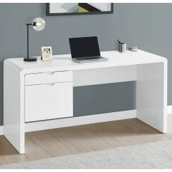New ✔️ Chelsea Home Furniture 60 In. Computer Desk With Drawers ????