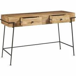 Budget ✔️ Accentrics Home Two Drawer Butcher Block Style Wooden Desk ???? 11 Budget ✔️ Accentrics Home Two Drawer Butcher Block Style Wooden Desk ???? -Fellowes shop unnamed file 1815