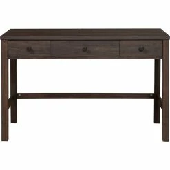 Discount ???? Accentrics Home Kids Three Drawer Desk With USB Charging, Brown ✔️