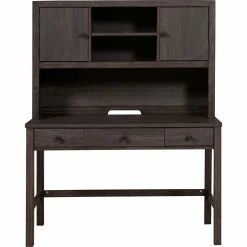 Discount ???? Accentrics Home Kids Three Drawer Desk With USB Charging, Brown ✔️ -Fellowes shop unnamed file 1824