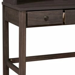 Discount ???? Accentrics Home Kids Three Drawer Desk With USB Charging, Brown ✔️ -Fellowes shop unnamed file 1826