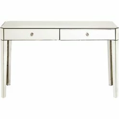Outlet ???? Accentrics Home Mirrored Two Drawer Desk ????