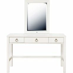 Deals ???? Accentrics Home Kids Three Drawer Vanity Desk And Upholstered Stool Set ????