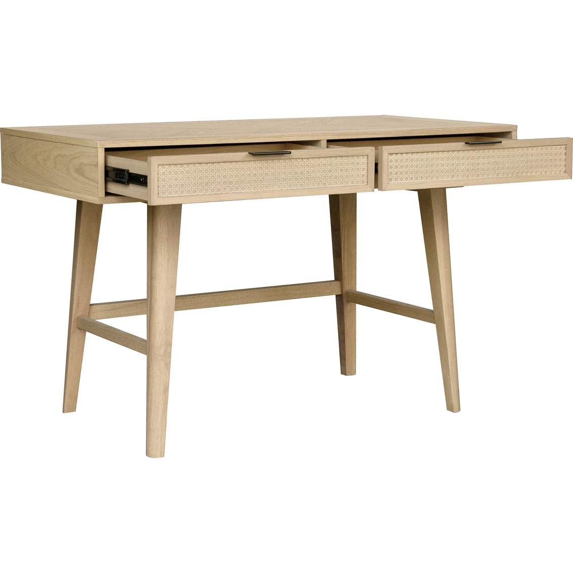 Deals ???? Accentrics Home Two Drawer Cane Desk ???? 5 Deals ???? Accentrics Home Two Drawer Cane Desk ???? - Image 5