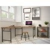 Brand new ???? Accentrics Home Industrial L Shaped Desk With Stool ????