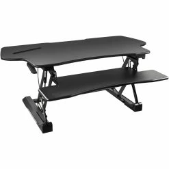 Deals ⌛ Mount-It! Extra Wide Height Adjustable Standing Desk Converter ????