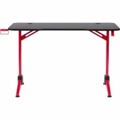 Best deal 🧨 CorLiving Conqueror Black And Red Gaming Desk 🧨