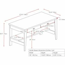 New ???? CorLiving 2 Drawer Folio Desk ???? 9 New ???? CorLiving 2 Drawer Folio Desk ???? -Fellowes shop unnamed file 1942
