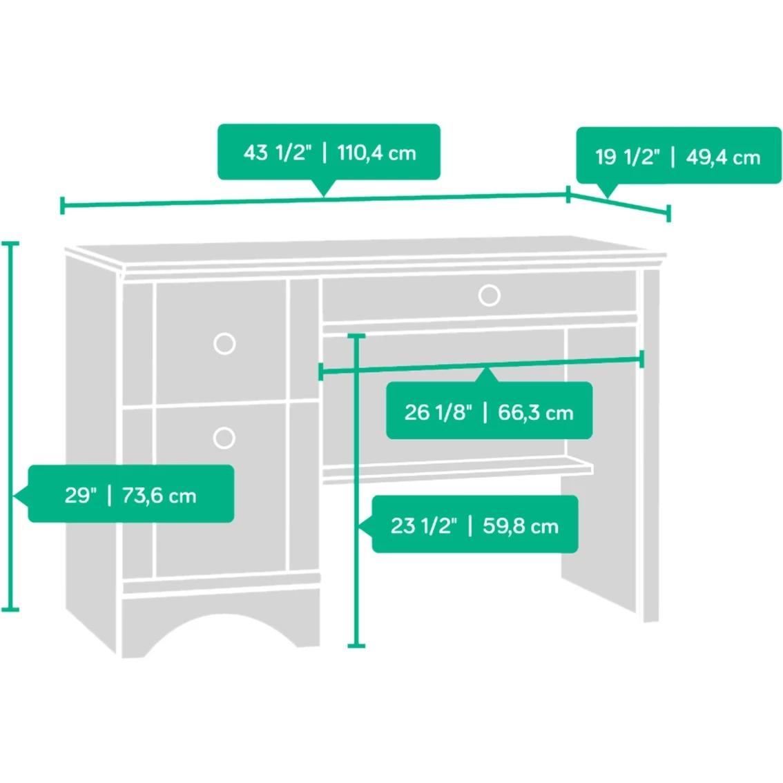 Wholesale π Sauder Harbor View Computer Desk π 10 Wholesale π Sauder Harbor View Computer Desk π - Image 10