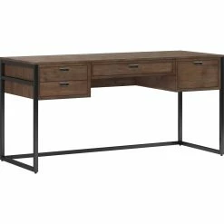 Best deal ✨ Simpli Home Richmond Solid Acacia Wood Desk 😉