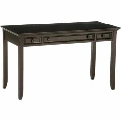 Discount ???? Simpli Home Amherst Solid Wood Desk ????