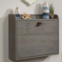 New ???? Sauder Anda Norr Wall Mounted Floating Desk ????