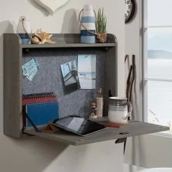 Alternative view of New ???? Sauder Anda Norr Wall Mounted Floating Desk ????
