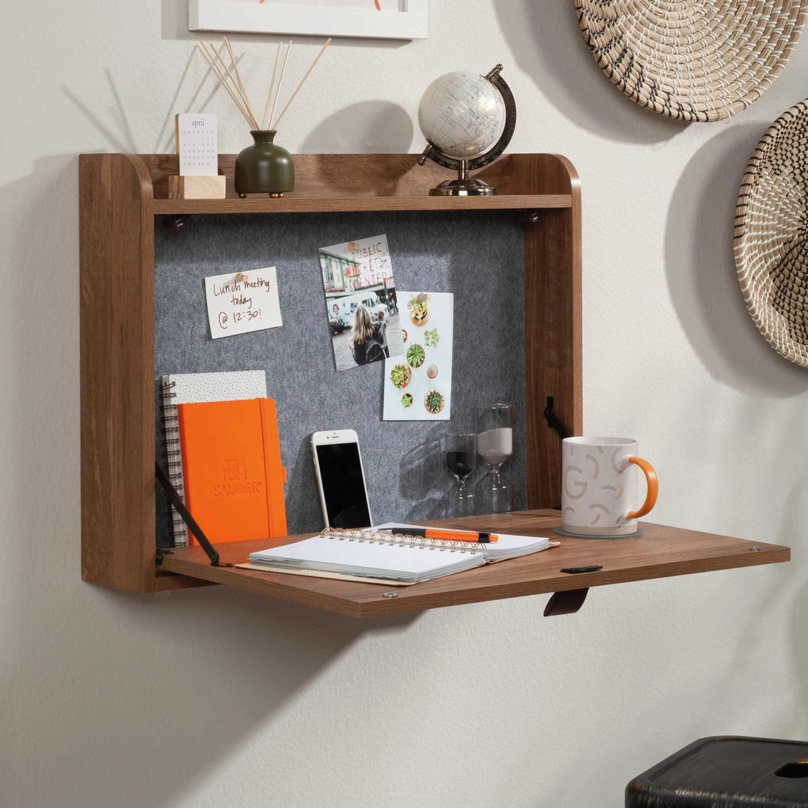 Top 10 ???? Sauder Anda Norr Sindoori Wall Mounted Floating Desk ✨ 2 Top 10 ???? Sauder Anda Norr Sindoori Wall Mounted Floating Desk ✨ - Image 2