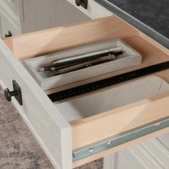 Best deal 😉 Sauder Executive Home Office Desk In Glacier Oak 🎁 -Fellowes shop unnamed file 2124